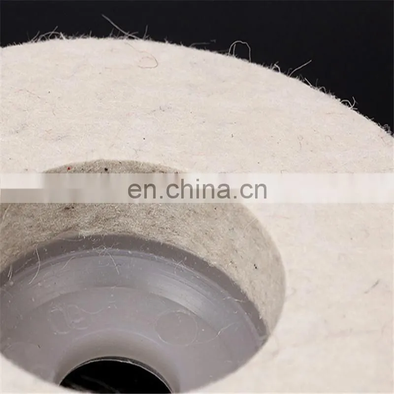 9 inch wool Felt floor polishing pads