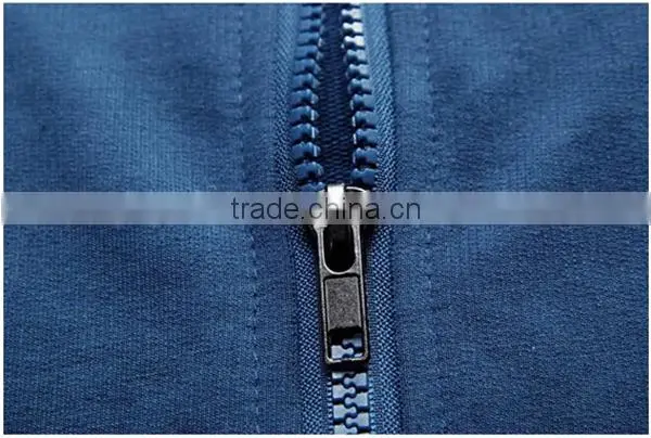 Hot sale cheap coat zipper sweatwhirt no hood
