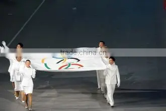 Olympic games flags and banners