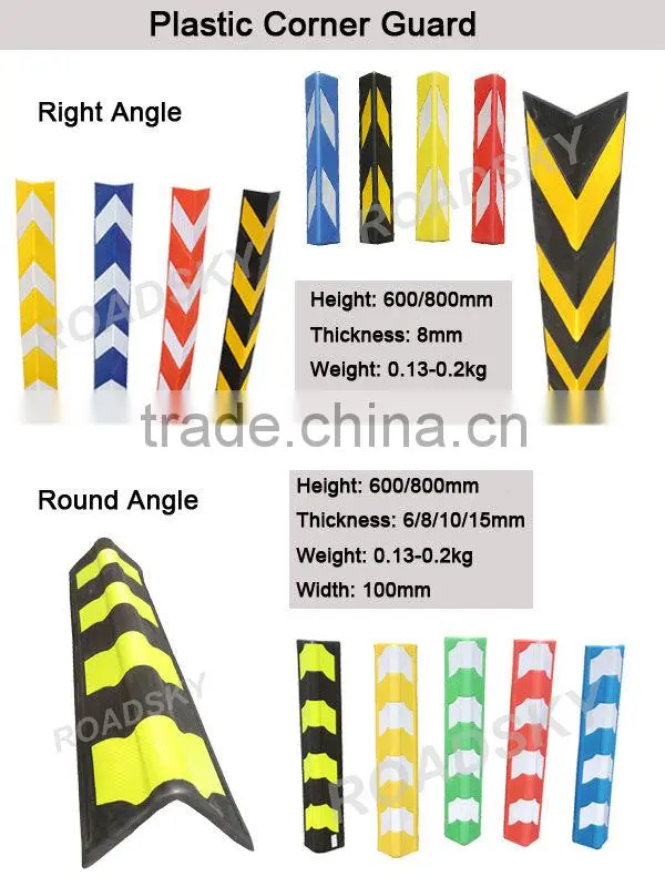 Red PVC Safety Corner Protectors & Wall Protectors