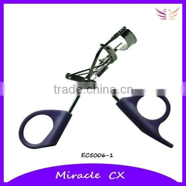 Electroplating colorful plastic handle eyelash curler
