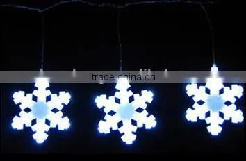 fancy design snowflake motif lights