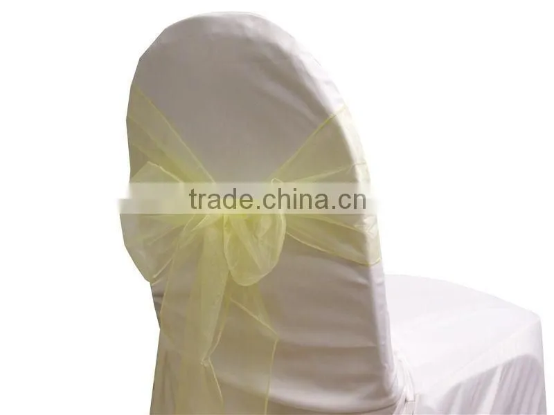 Chair bow fancy wedding chair cover sash