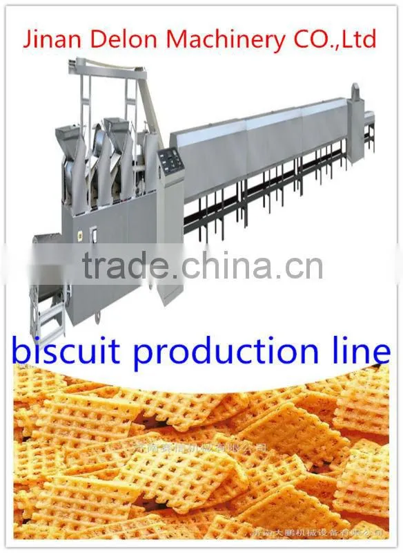 2013 hot baked dry automatic biscuit machine
