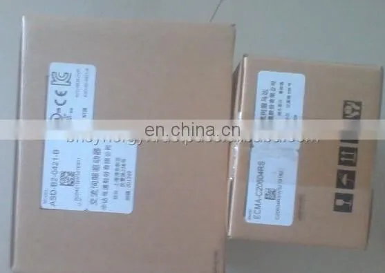 Delta ECMA-C20604RS+ASD-B2-0421-B Servo Motor / Drive 0.4KW ASD-B2 Series Servo Driver High Quality