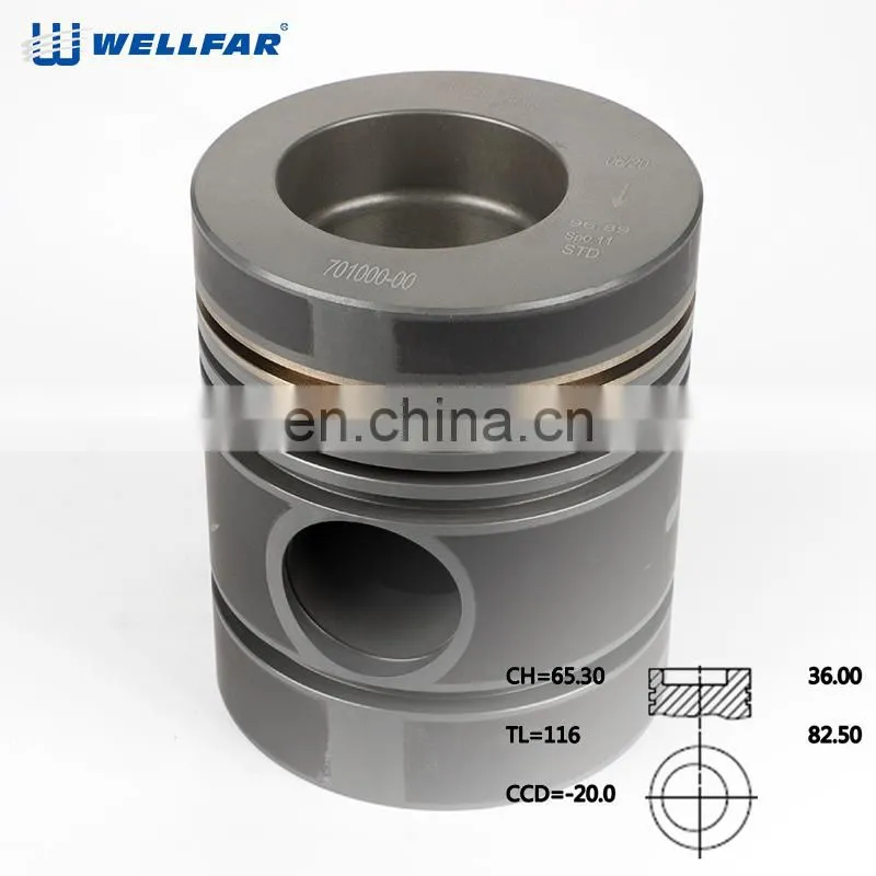 97mm OM314/352 Phosphated Piston for 0044510