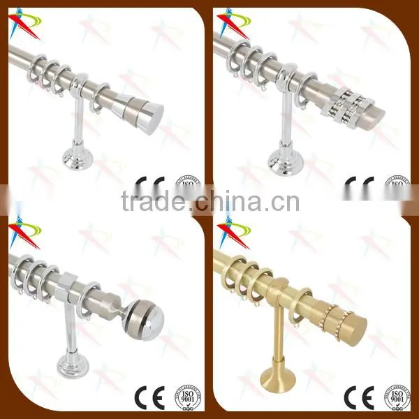 Iron material flexible/extendable/adjustable corrosive resistant curtain rods