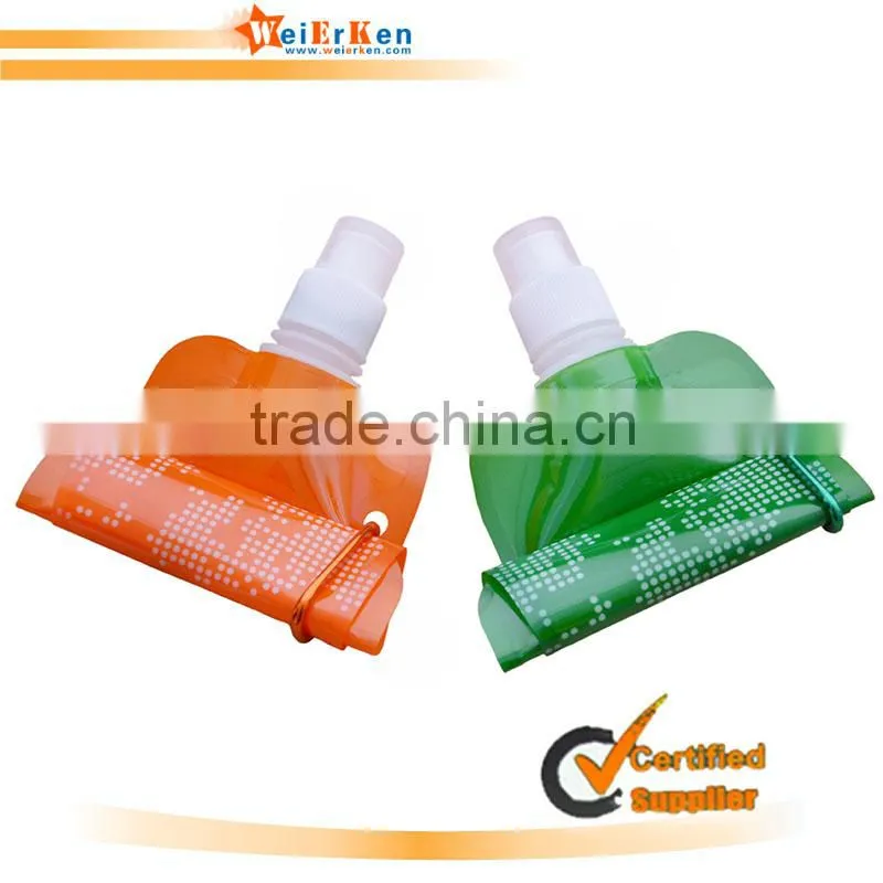 safe reusable foldable water bottles