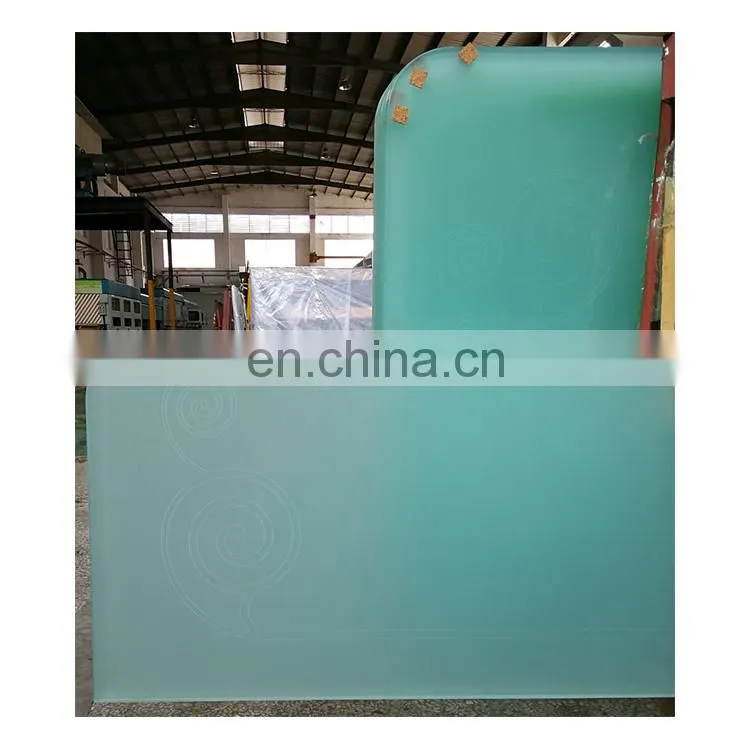 2021 Manufacturer low price quality white window Pvb reflective three layer tempered laminated glass