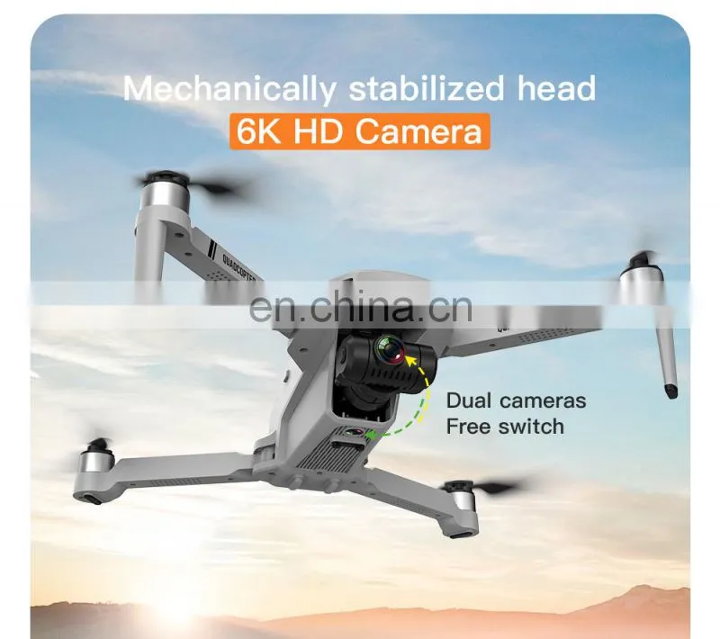 Hot Sale Dron Gps Wifi Drone Dual Optical Flow Rc Yuntai Aerial Photography Kf102 With 4k Camera For Video Recording