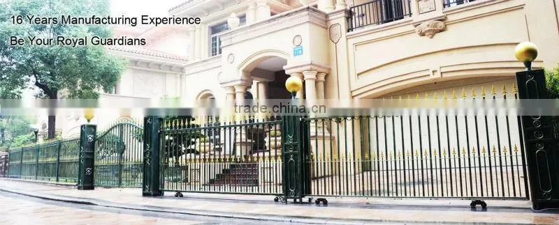 GYD-15Ba129 Brief Classic Wrought Iron staircase glass railing designs
