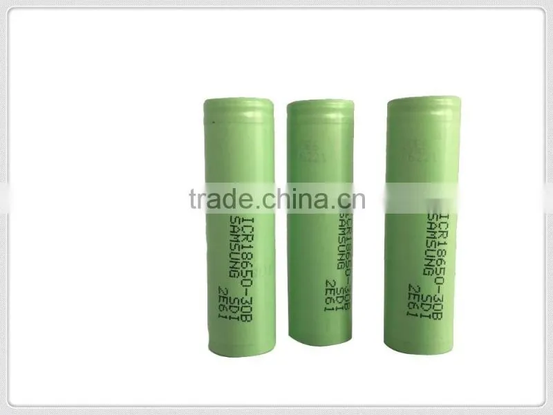 ICR18650-30B for samsung 18650 3.7v 2950mah polymer li-ion battery cell for electric bike