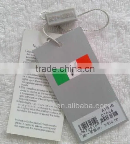 customized jeans paper tag