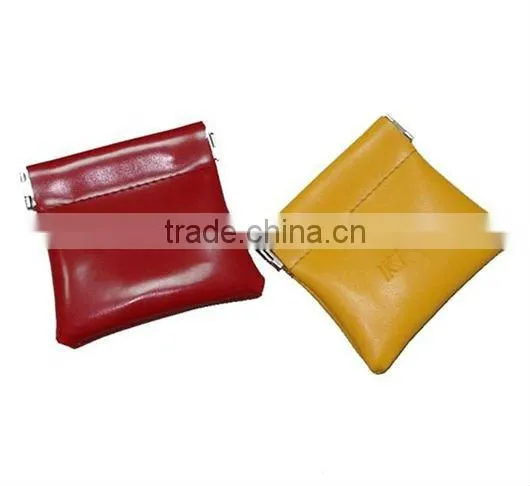 Small leather coin purse/PU coin purse