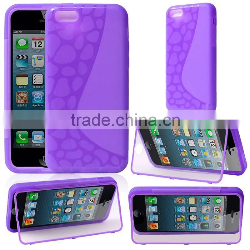 For iPhone5C TPU PC Bumper Case