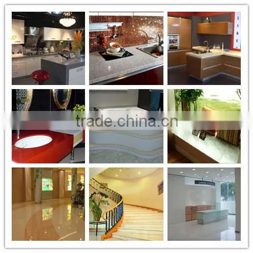 bath vanity artificial quartz top bar counter with lights