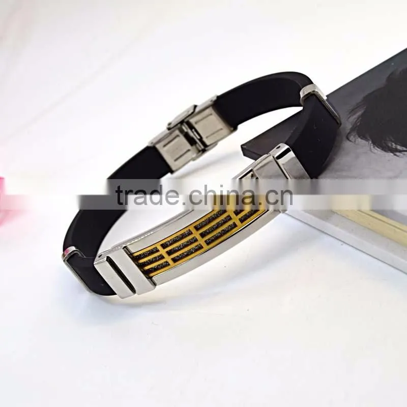 cheap custom silicone bracelet rubber wrist band silicone bracelet