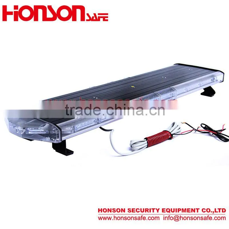 48'' Led Amber Warning Emergency Lysbjelke Lightbar For Police Car HS6132