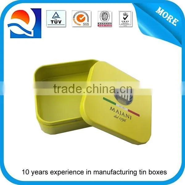 small blank metal tins for consumer electronic