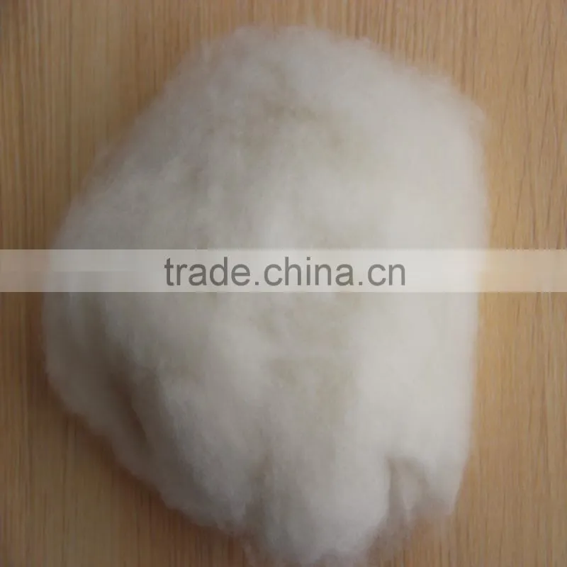 light grey colour cashmere fiber 26mm-38mm