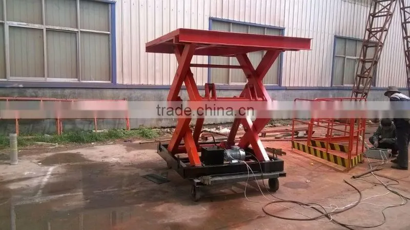 Hydraulic lift platform hydraulic Hand Operated scissor lift table