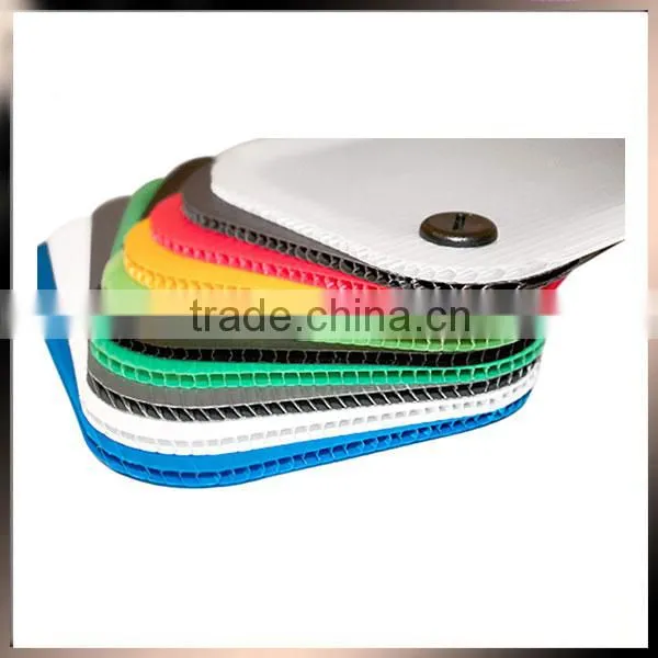 2015 eco-friendly corrugated rigid pp plastic sheet