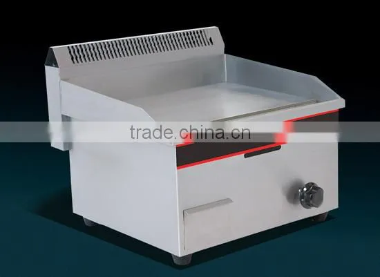 chinese hot sale stainless steel commercial gas griddle