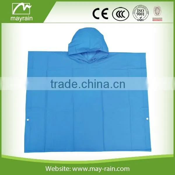 Hot Sale Popular adult pvc rain cape poncho