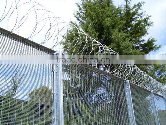Security concertina cross razor barbed wire