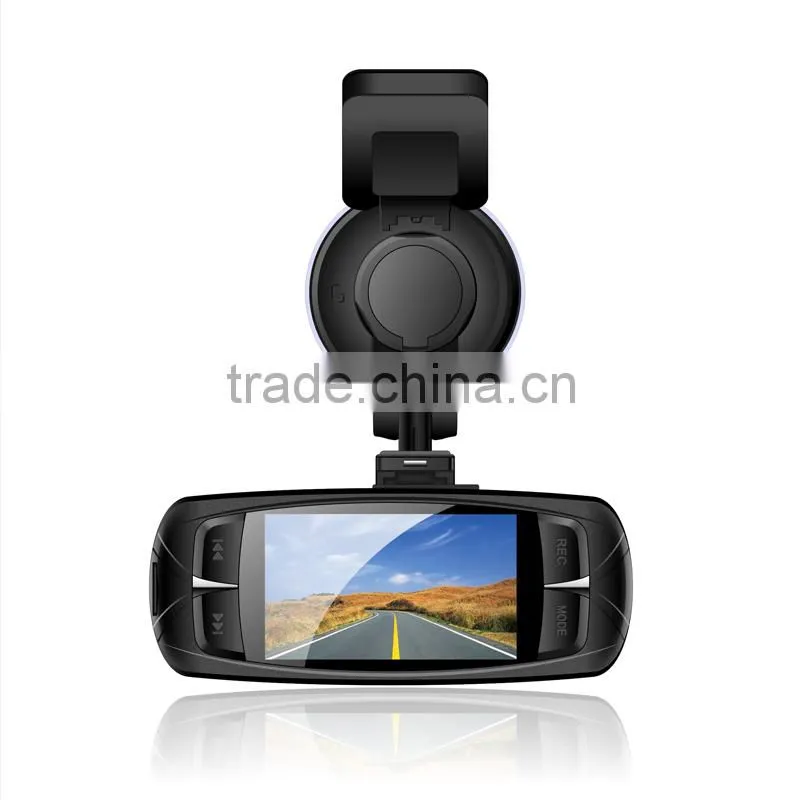 Multi-Language1080p Full HD Car DVR with 2.7" Wide Screen and Built in Lithium Battery