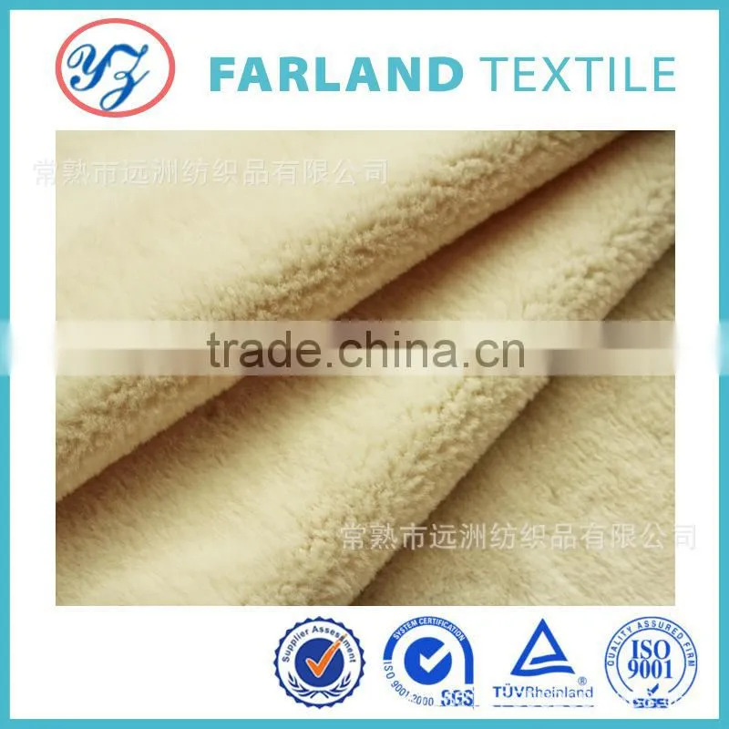 popular New products Fleece fabric for ugg boots inside