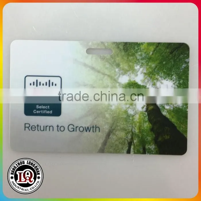 Dual Frequency Active RFID Business Card