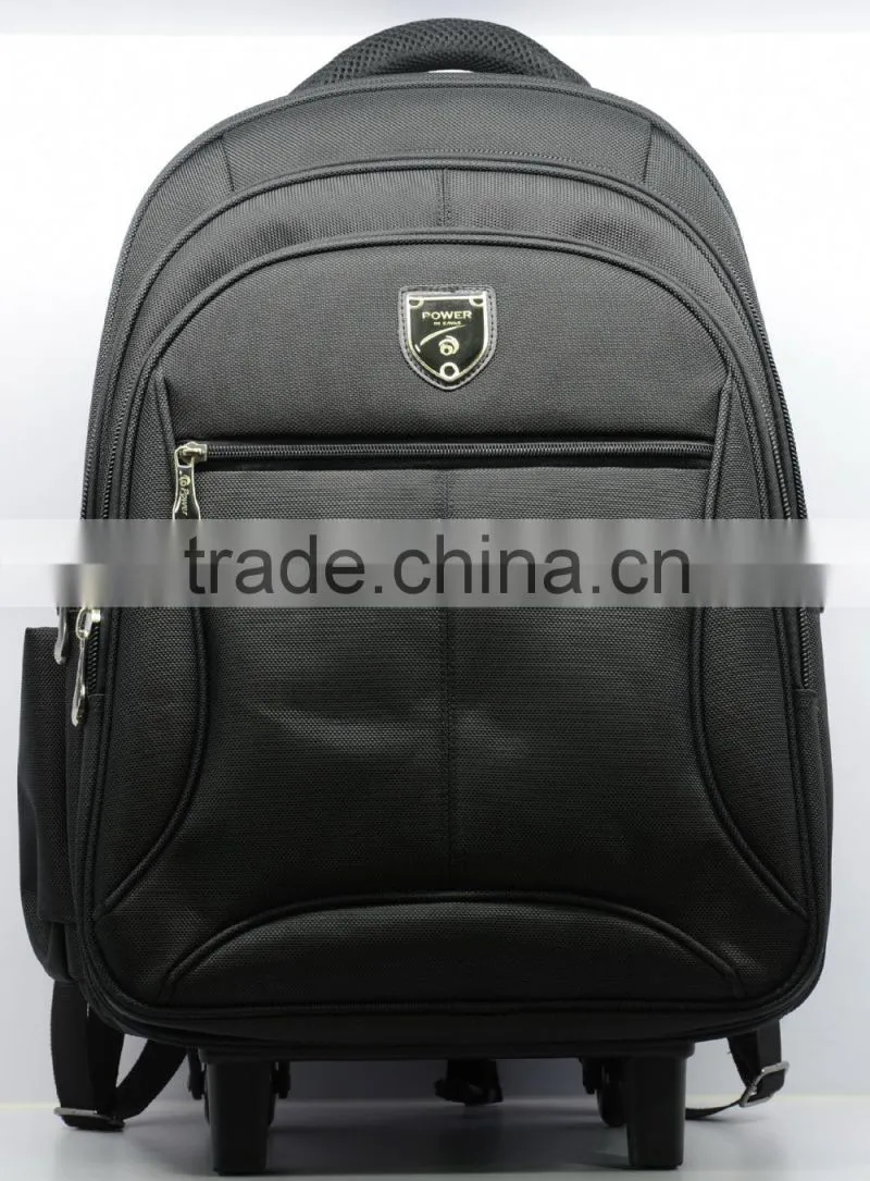 2015 Top new 1680D waterproof backpack trolley