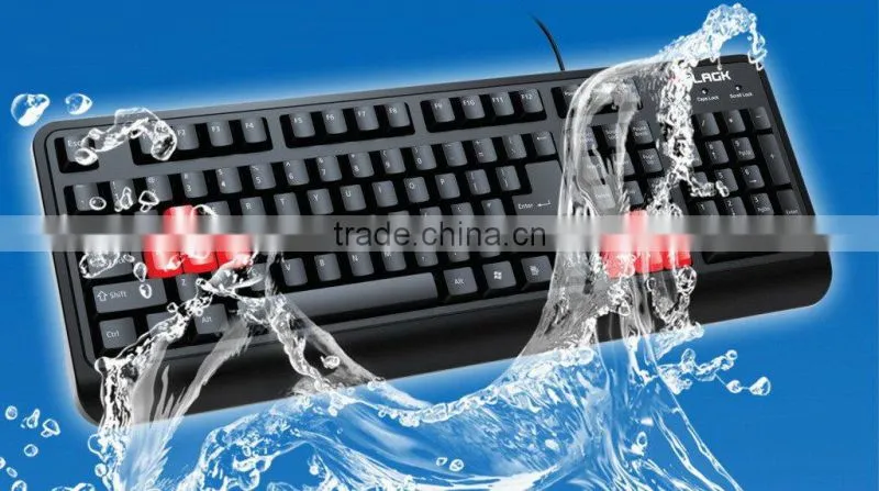 Hot selling wired gaming keyboard and mouse combo