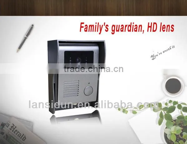China new 7 inch ABS video door phone video intercom