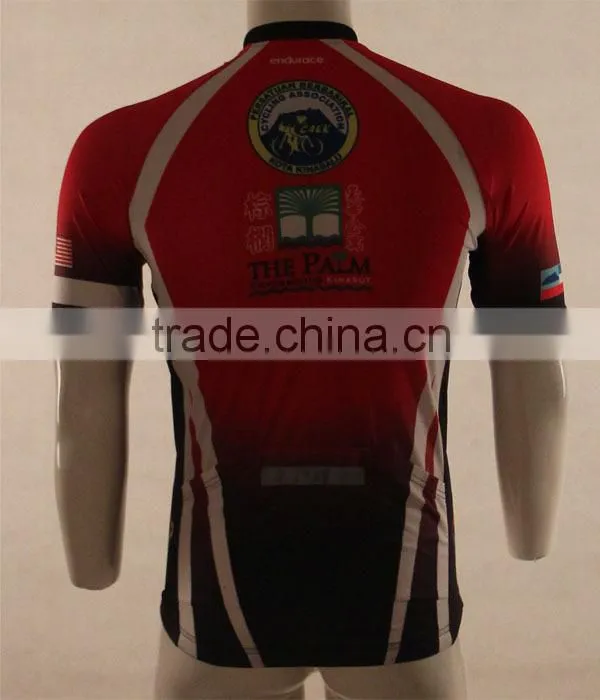 Made in China Riding Invisible zipper Polyester Bicycle cycling wear