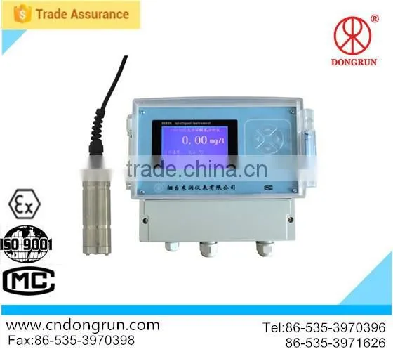 inline fluorescence dissolved oxygen sensor/meter with low price