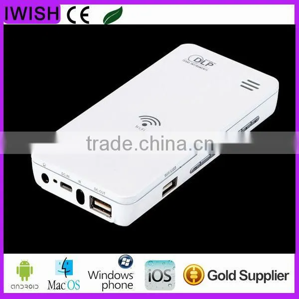 3D DLP mini projector support Android iOS Windows Mac