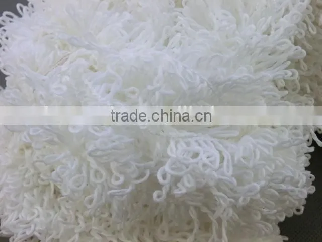 crochet yarn for knitting 1NM/1 mop yarn mesh yarn