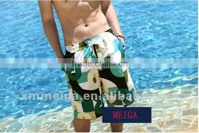 Surfing board shorts for men full printing