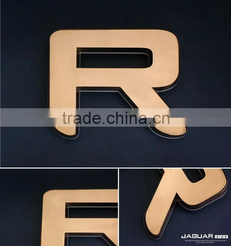 Made in China outdoor double sided led sign diy led backlit channel letter sign for outdoor advertising
