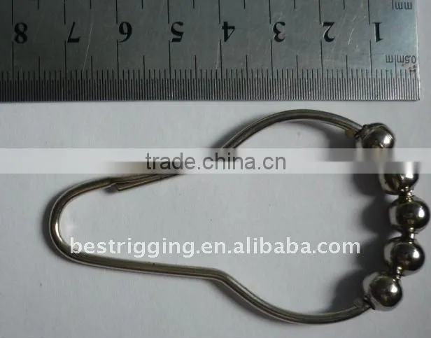Metal High Quality Curtain Hook with Ball BT-0089