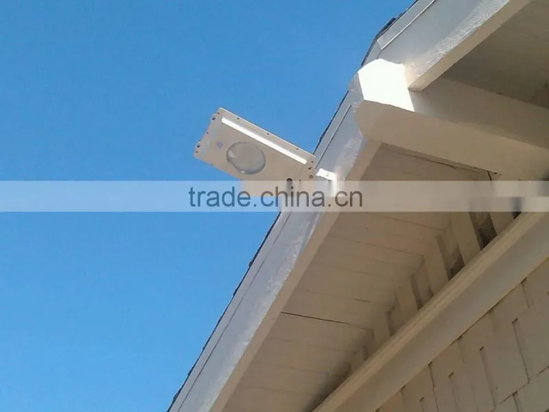 high quality cheap 8w all-in-one LED solar street light .