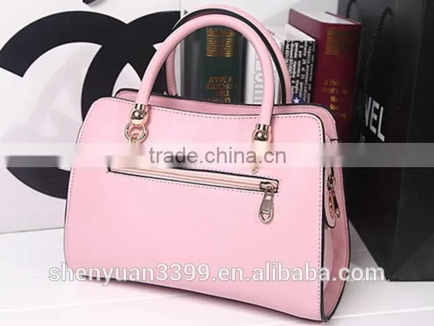 China Supplier 2015 Wholesale Leather Handbags Women Bags