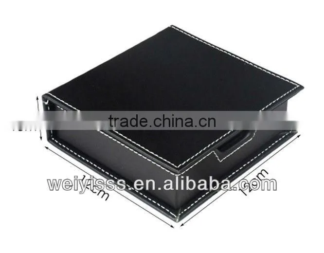 Hot Selling PU leather note pad holder