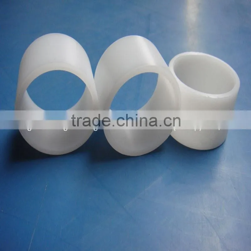 Alibaba custom making plastic products white pe hdpe polyethylene custom plastic pipe tube price