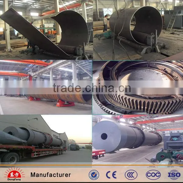 Energy-saving rotary kiln for activated carbon with large capacity