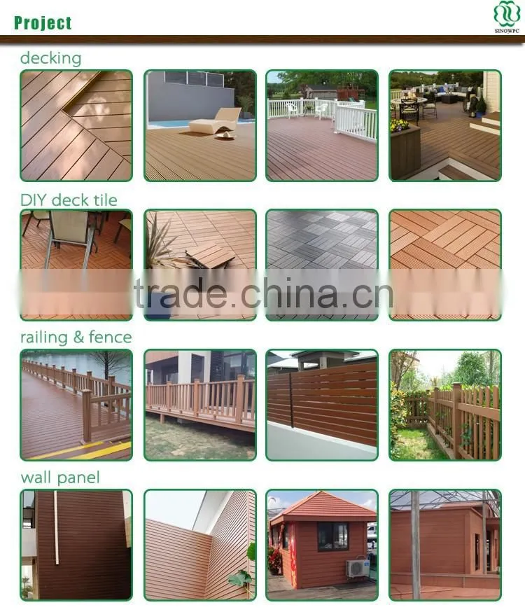 Engineered Flooring Outdoor Laminate Flooring Joist For Wpc Decking