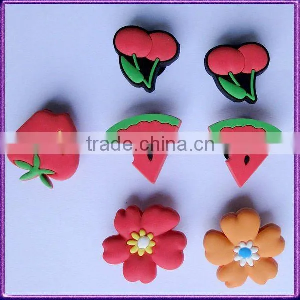 Funny 3d plastic custom shoe decoration