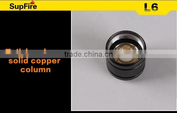 Long range rechargeable LED Flashlight